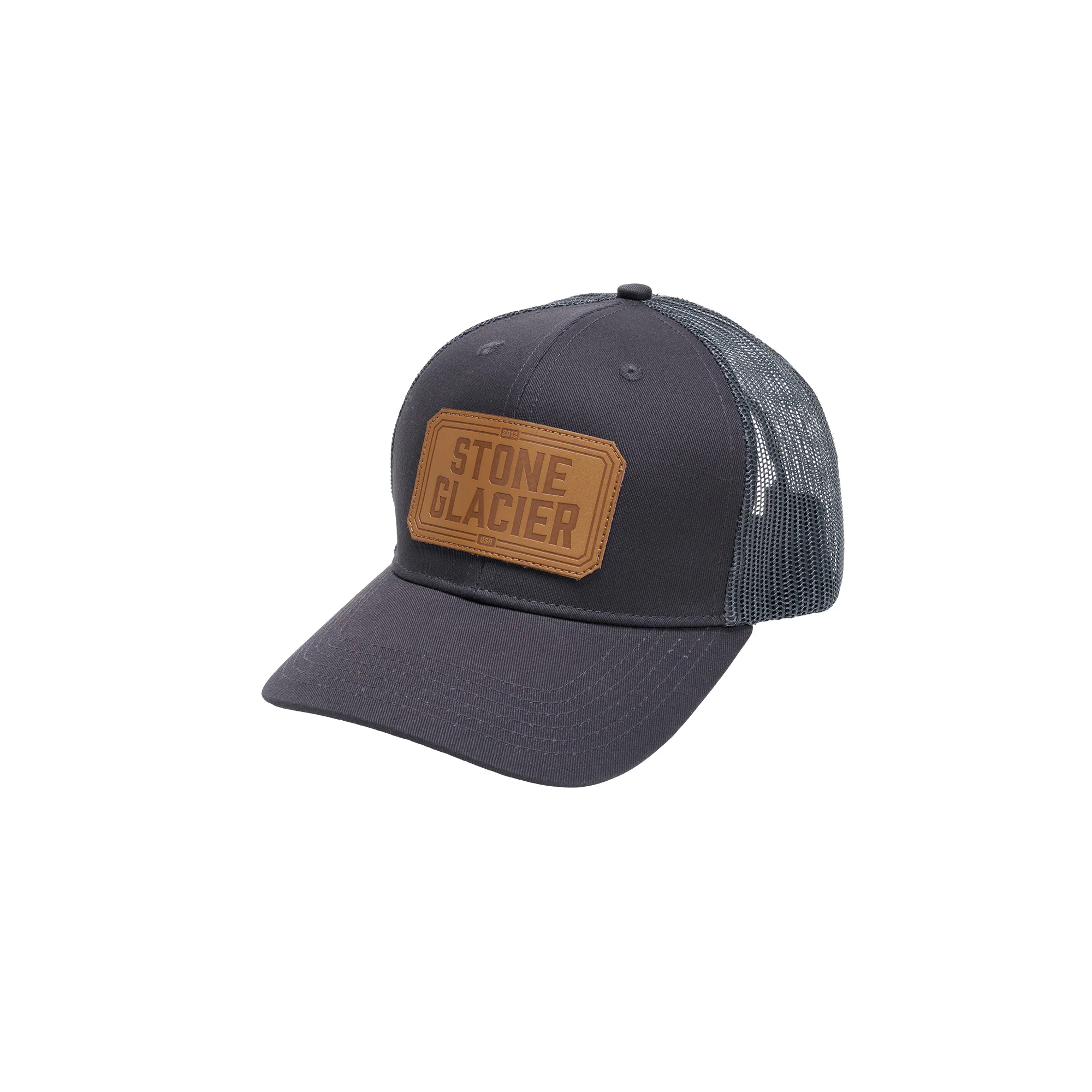 SG Plate Leather Patch Trucker - Image 2